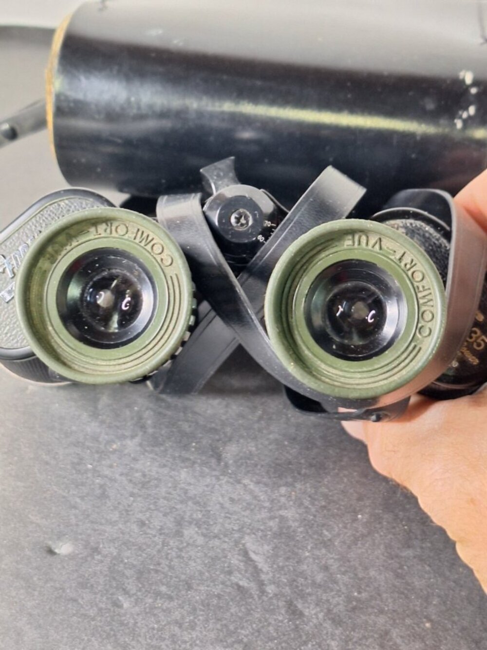 Binoculars Focal Siam Cat Optics 8x35 Night Vision Adapted With Case - Picture 2 of 16